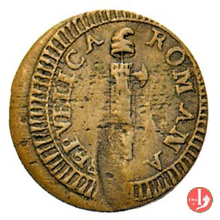 1/2 baiocco (fascio) 1798 (Fermo) 1/2 baiocco (fascio) 1798 (Fermo)