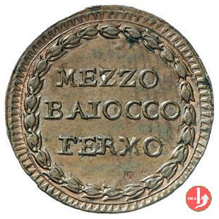 1/2 baiocco (stemma) 1798 (Fermo) 1/2 baiocco (stemma) 1798 (Fermo)