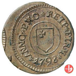 1/2 baiocco (stemma) 1798 (Fermo) 1/2 baiocco (stemma) 1798 (Fermo)