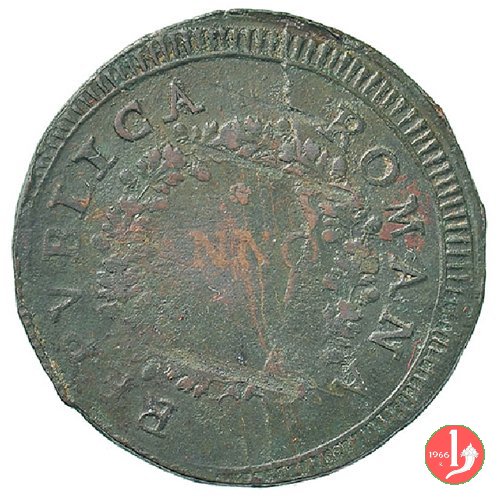 1 baiocco (anno I) 1798 1 baiocco (anno I) 1798