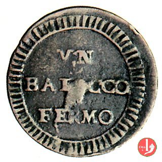 1 baiocco (fascio) 1798 (Fermo) 1 baiocco (fascio) 1798 (Fermo)