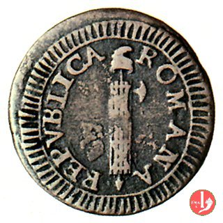 1 baiocco (fascio) 1798 (Fermo) 1 baiocco (fascio) 1798 (Fermo)