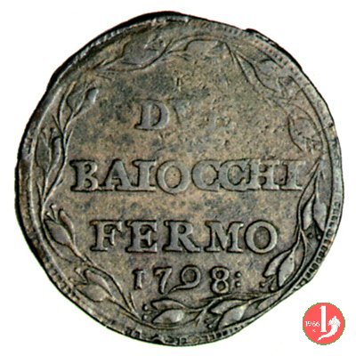 2 baiocchi (anno I) 1798 (Fermo) 2 baiocchi (anno I) 1798 (Fermo)