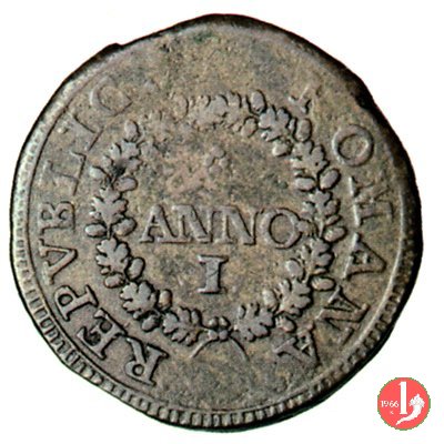 2 baiocchi (anno I) 1798 (Fermo) 2 baiocchi (anno I) 1798 (Fermo)