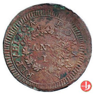 2 baiocchi (anno I) 1798 (Fermo) 2 baiocchi (anno I) 1798 (Fermo)