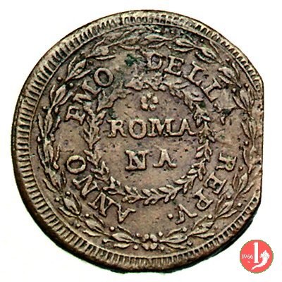 2 baiocchi (anno PMO) 1798 (Fermo) 2 baiocchi (anno PMO) 1798 (Fermo)