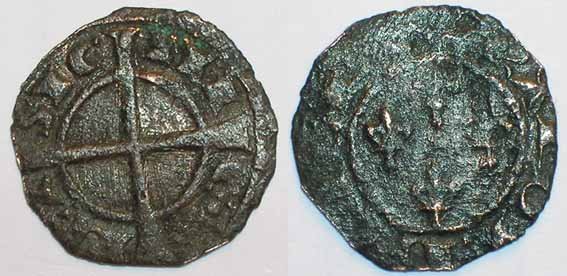 Denaro (quattro gigli)  (Brindisi) Denaro (quattro gigli)  (Brindisi)