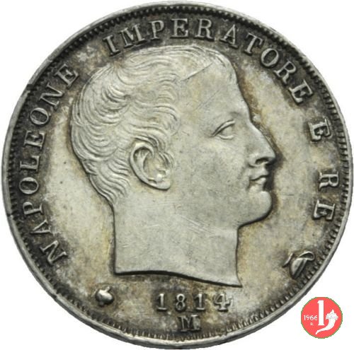 1 lira 1814 (Milano)