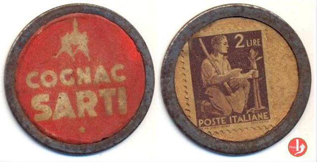 Bologna - Cognac Sarti 2° tipo 1946 Bologna - Cognac Sarti 2° tipo 1946