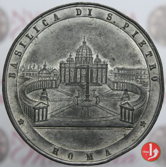 48- Basilica e Piazza San Pietro 1893 48- Basilica e Piazza San Pietro 1893