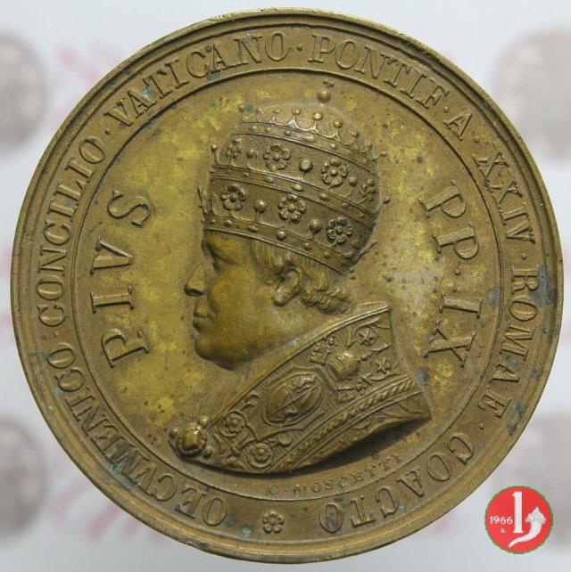 Concilio Ecum. S. Pietro con Apostoli -B11 1869 Concilio Ecum. S. Pietro con Apostoli -B11 1869