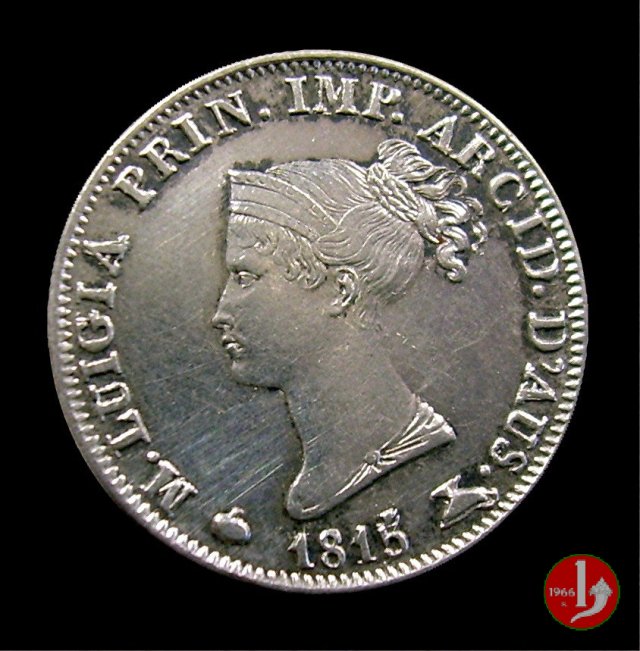 5 soldi di Parma 1815 (Milano) 5 soldi di Parma 1815 (Milano)