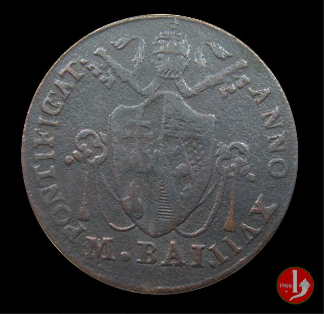 Mezzo Baiocco del 4° tipo 1816 (Bologna) Mezzo Baiocco del 4° tipo 1816 (Bologna)