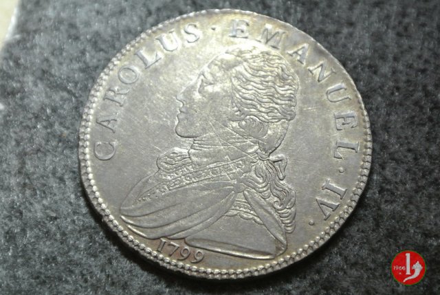 1/2 scudo 1799 (Torino)