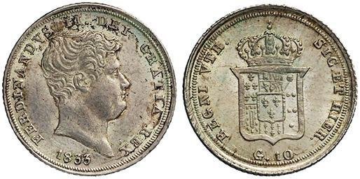 Carlino da 10 Grana 1833 (Napoli) Carlino da 10 Grana 1833 (Napoli)