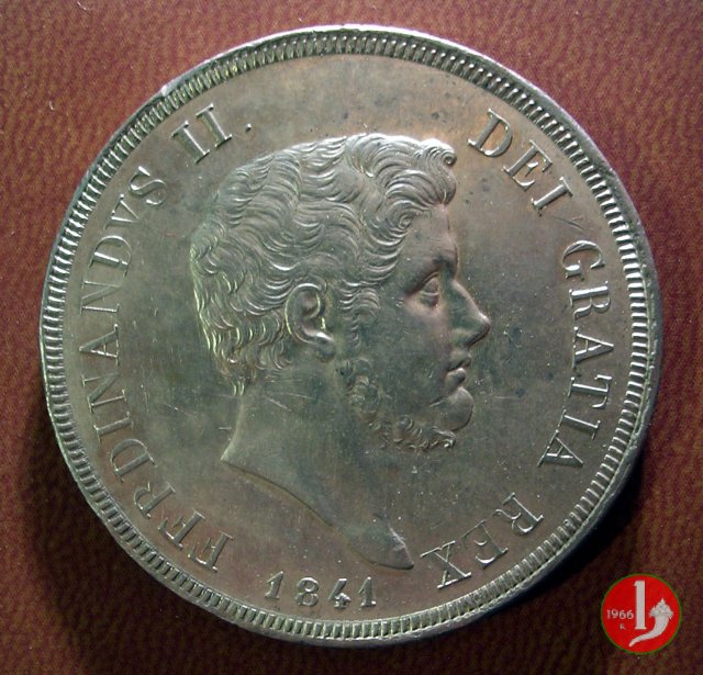 Piastra da 120 Grana 1841 (Napoli) Piastra da 120 Grana 1841 (Napoli)