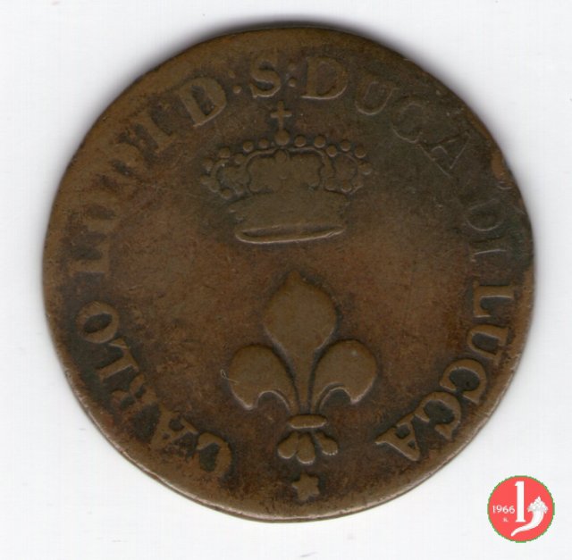 1 Soldo 1841 (Lucca) 1 Soldo 1841 (Lucca)