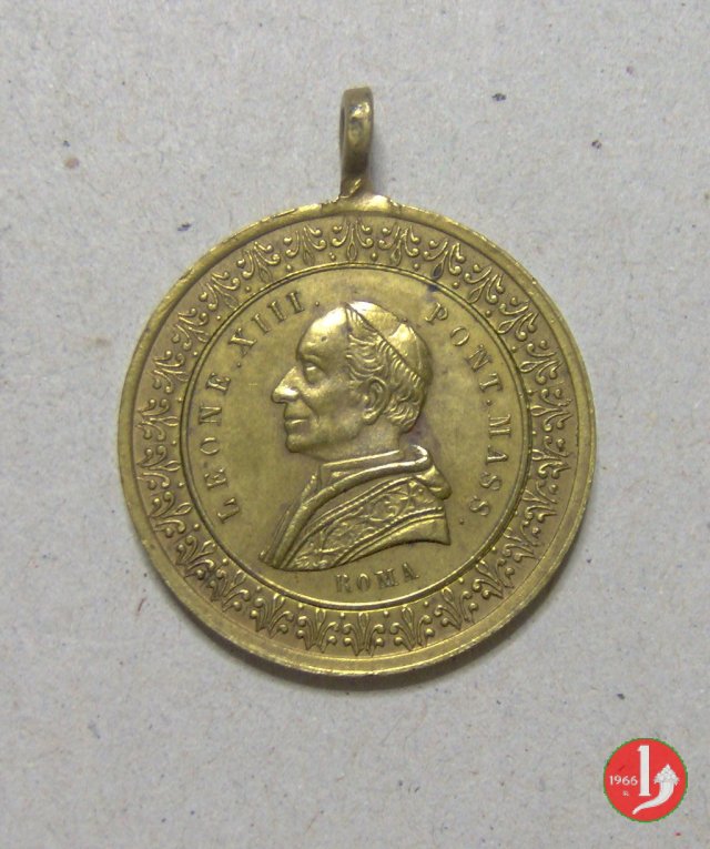 Pio IX-Leone XIII -Bmanca 1878 Pio IX-Leone XIII -Bmanca 1878