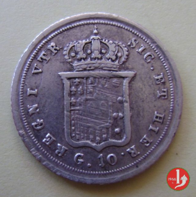 Carlino da 10 Grana 1844 (Napoli) Carlino da 10 Grana 1844 (Napoli)