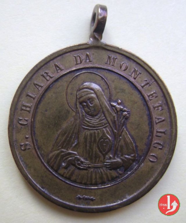 Dogma Immacolata - S. Chiara da Montefalco 1881 Dogma Immacolata - S. Chiara da Montefalco 1881
