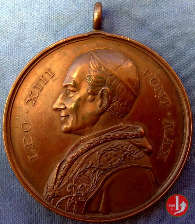 16- Ricordo del Giubileo Episcopale-Stemmi 39mm 1893 16- Ricordo del Giubileo Episcopale-Stemmi 39mm 1893