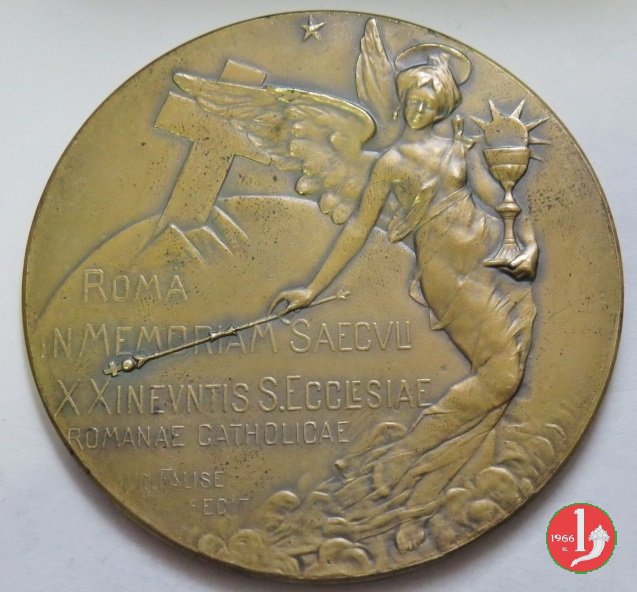 Omaggio a Leone XIII 60mm -Mo459 1895 Omaggio a Leone XIII 60mm -Mo459 1895