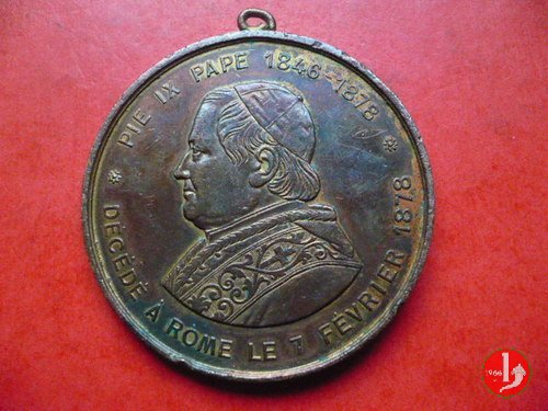 Pio IX-Leone XIII 50mm 1878 Pio IX-Leone XIII 50mm 1878