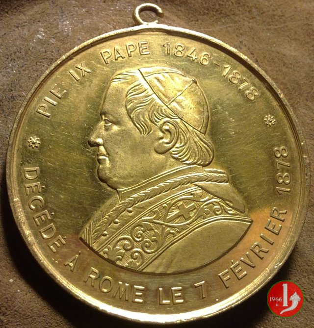 Pio IX-Leone XIII 50mm 1878 Pio IX-Leone XIII 50mm 1878