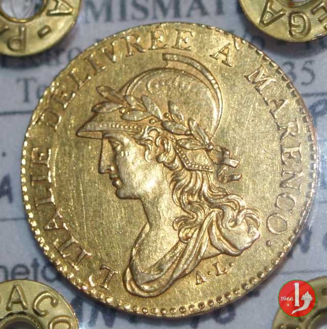 20 Franchi o Marengo 1801-1802 (Torino:Parigi) 20 Franchi o Marengo 1801-1802 (Torino:Parigi)