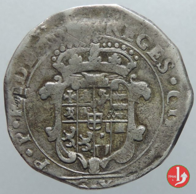 Mezza lira V tipo 1641 (Torino)