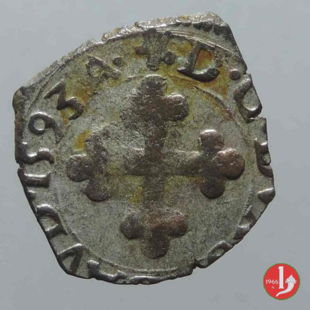 Quarto di grosso II tipo (di Savoia) 1593 (Chambéry)