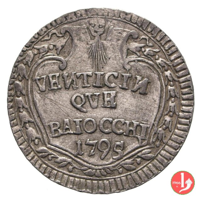 25 baiocchi 1795 (Roma) 25 baiocchi 1795 (Roma)