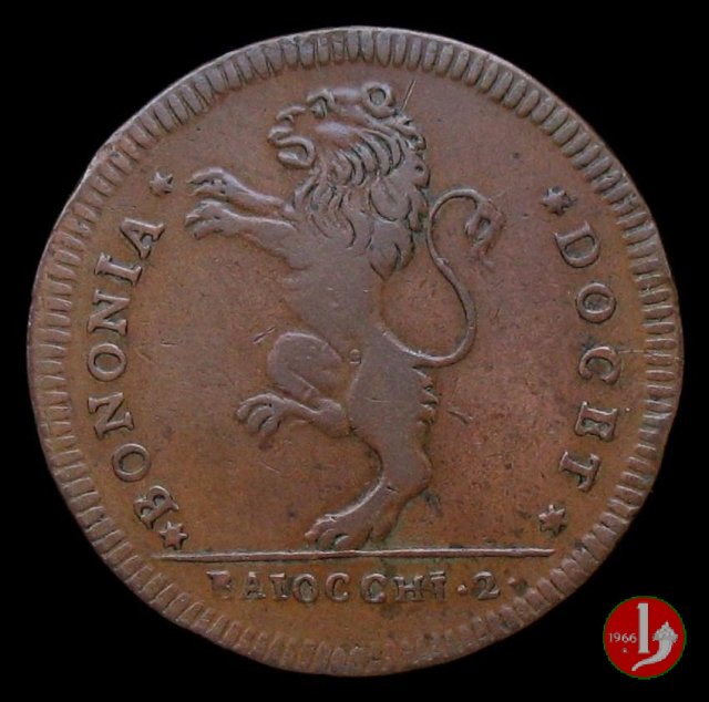 2 baiocchi 1795 (Bologna) 2 baiocchi 1795 (Bologna)