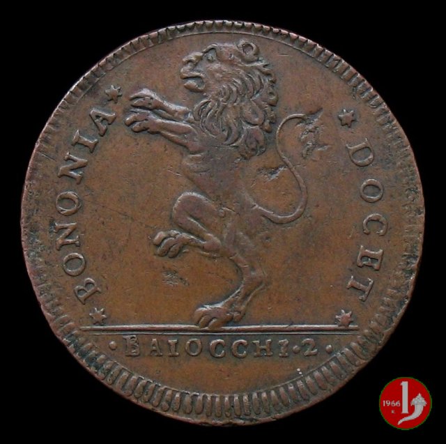 2 baiocchi 1795 (Bologna) 2 baiocchi 1795 (Bologna)
