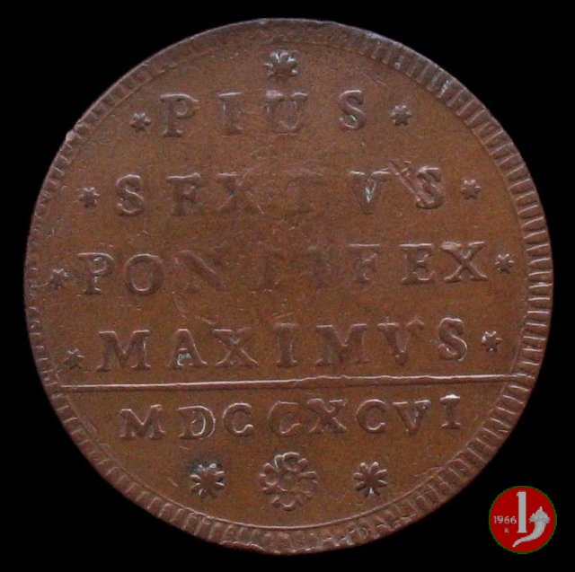 2 baiocchi 1796 (Bologna) 2 baiocchi 1796 (Bologna)