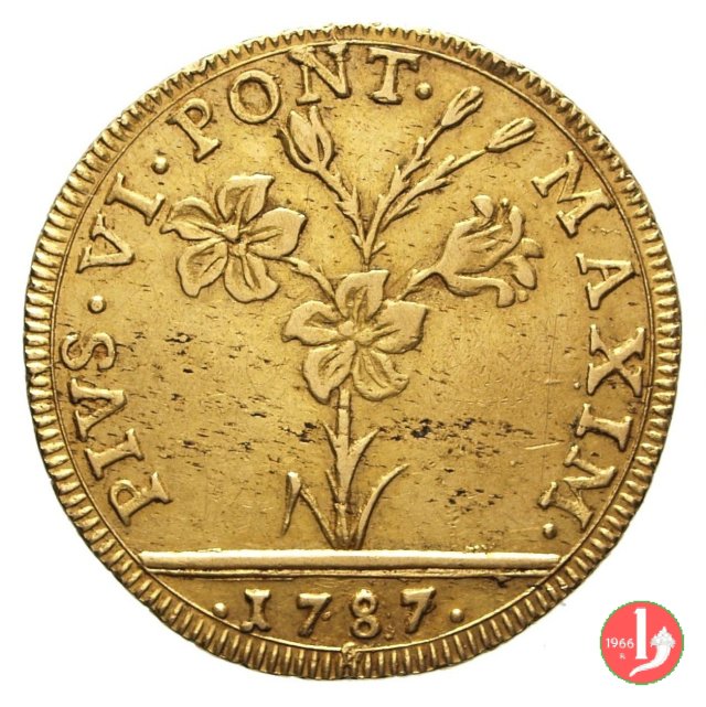 2 doppie romane 1787 (Bologna) 2 doppie romane 1787 (Bologna)