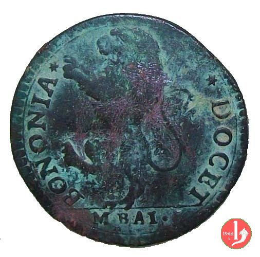 mezzo baiocco 1795-1796 1796 (Bologna) mezzo baiocco 1795-1796 1796 (Bologna)