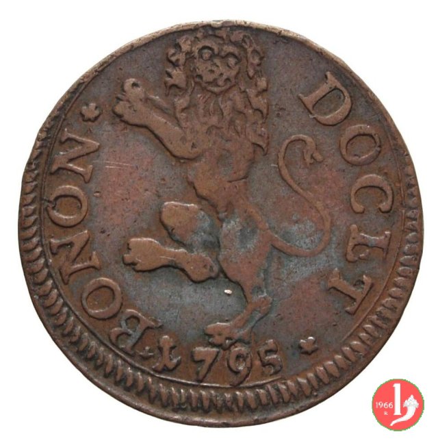 quattrino 1795-1796 1795 (Bologna) quattrino 1795-1796 1795 (Bologna)