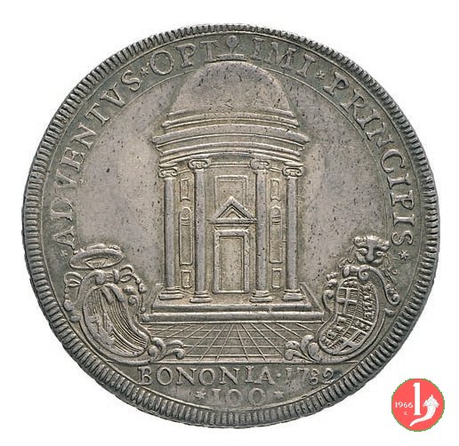 scudo romano busto 1782 (Bologna) scudo romano busto 1782 (Bologna)