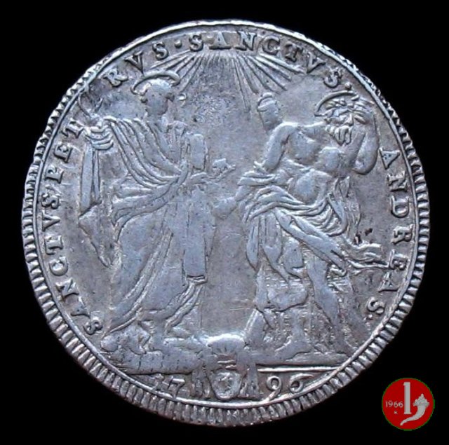 testone 1796 (Roma) testone 1796 (Roma)