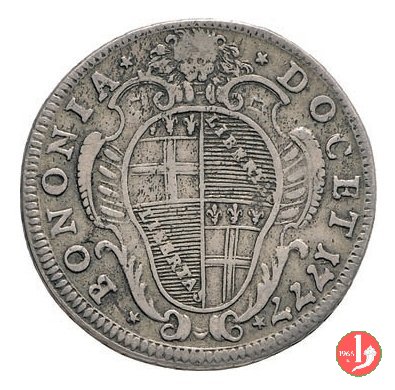 testone busto e stemma 1777 (Bologna) testone busto e stemma 1777 (Bologna)