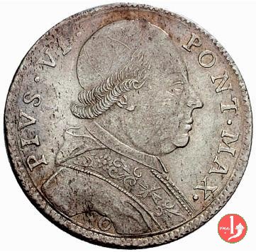 testone busto e stemma 1786 (Bologna) testone busto e stemma 1786 (Bologna)