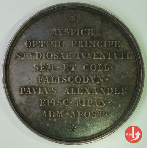 Premio Collegio Montefiascone 1839 Premio Collegio Montefiascone 1839