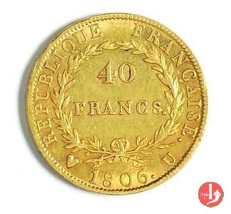 40 francs 1806 (Torino) 40 francs 1806 (Torino)