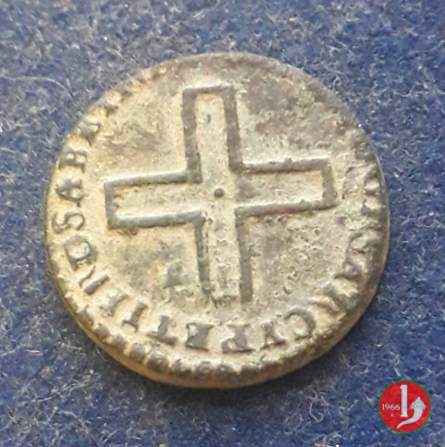2 denari 1738 (Torino)