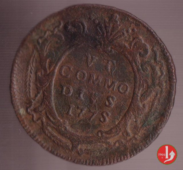 2 grani (1775-1794) 1775 (Palermo) 2 grani (1775-1794) 1775 (Palermo)