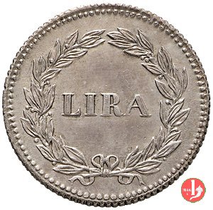 1 Lira 1838 (Lucca) 1 Lira 1838 (Lucca)