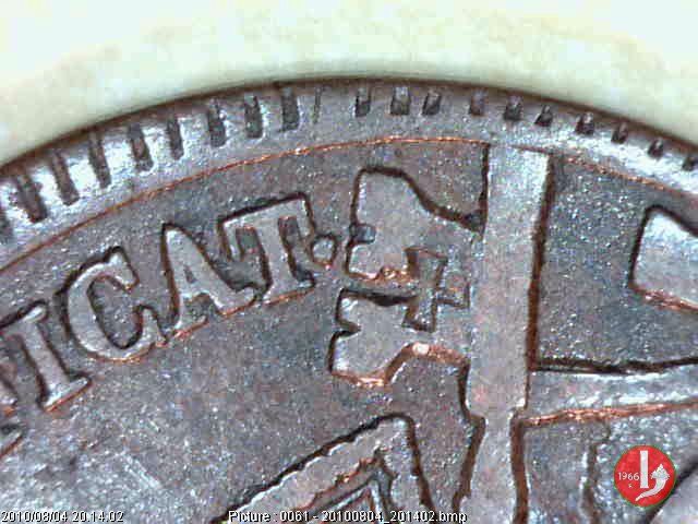 Quattrino del 3° tipo 1816 (Roma) Quattrino del 3° tipo 1816 (Roma)