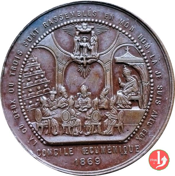Concilio Ecum. - Benedizione Apost. -B20 1869 Concilio Ecum. - Benedizione Apost. -B20 1869