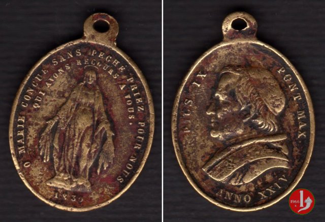 Medaglia Miracolosa B.V. 1869 Medaglia Miracolosa B.V. 1869
